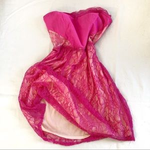 silence + noise Shocking Pink Lingerie-inspired!